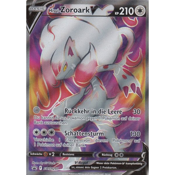 Hisui-Zoroark V SWSH297