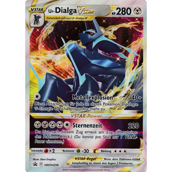 Ur-Dialga VStar SWSH256 PROMO XXL OVERSIZED/&Uuml;BERGRO&szlig;