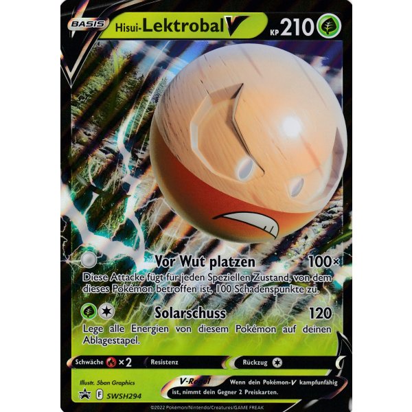 Hisui-Lektrobal V SWSH294 PROMO XXL OVERSIZED/&Uuml;BERGRO&szlig;