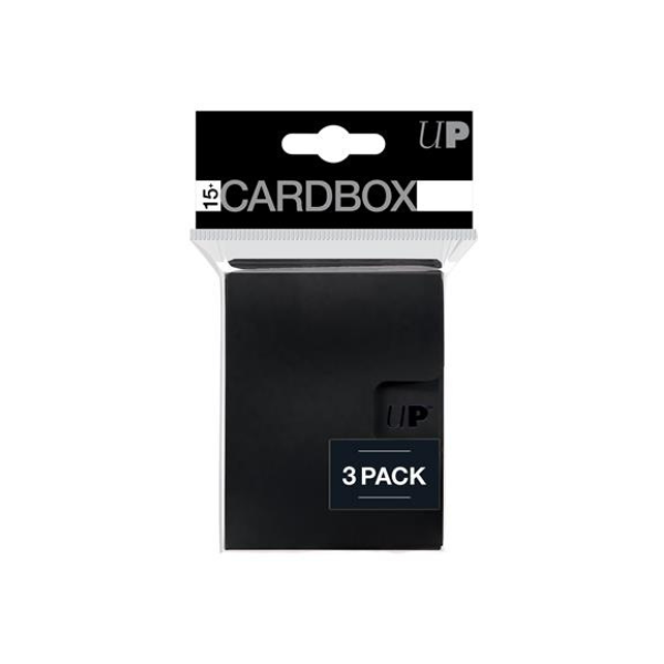 Ultra Pro 15+ Deck Box (3-Pack) - Schwarz