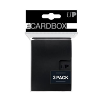 Ultra Pro 15+ Deck Box (3-Pack) - Schwarz