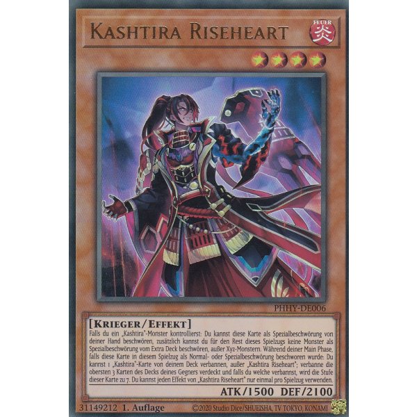 Kashtira Riseheart PHHY-DE006