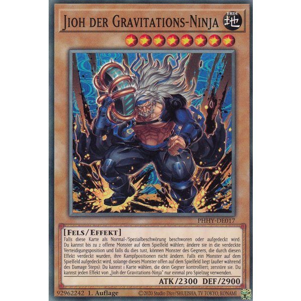 Jioh der Gravitations-Ninja PHHY-DE017