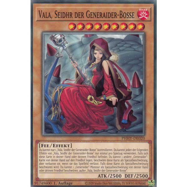 Vala, Seidhr der Generaider-Bosse PHHY-DE020