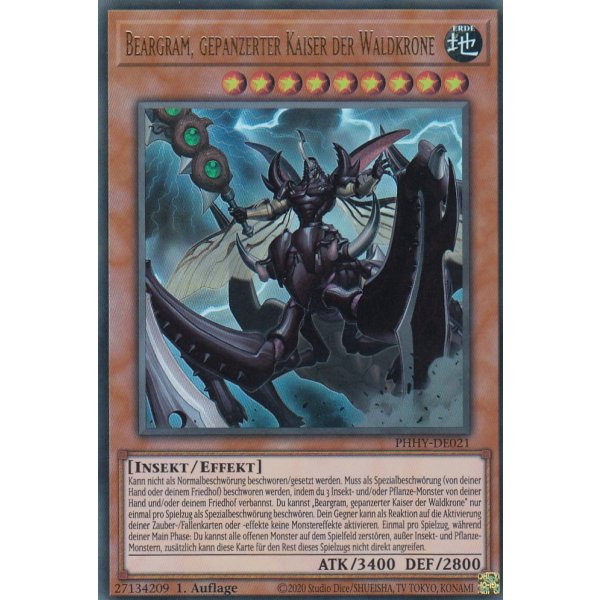 Beargram, gepanzerter Kaiser der Waldkrone PHHY-DE021