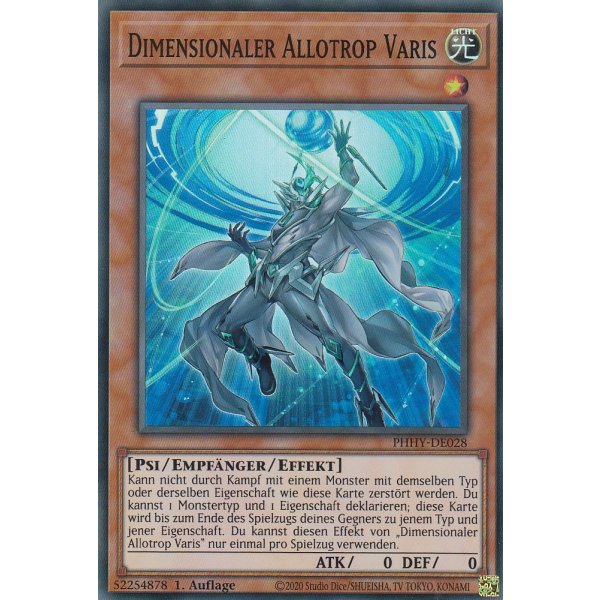 Dimensionaler Allotrop Varis PHHY-DE028
