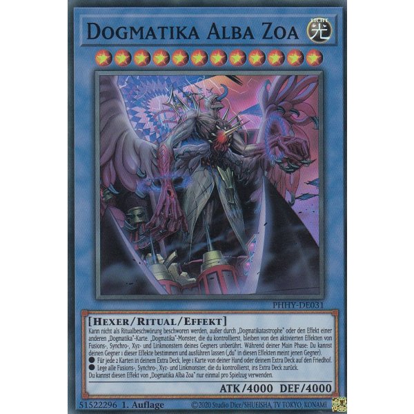 Dogmatika Alba Zoa PHHY-DE031