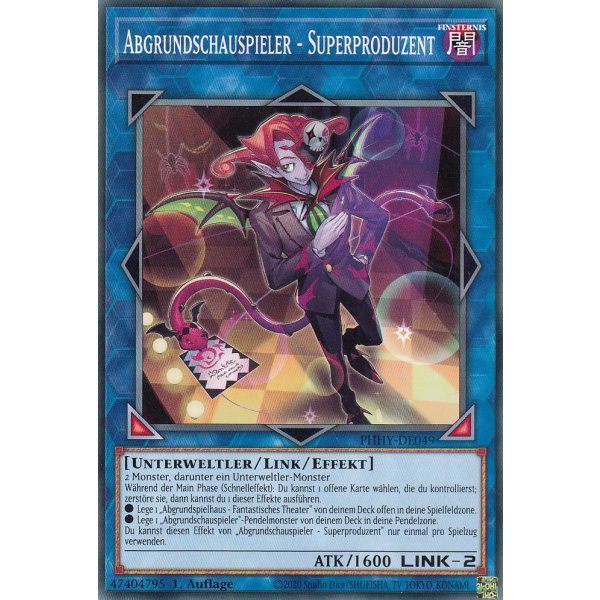 Abgrundschauspieler - Superproduzent PHHY-DE049