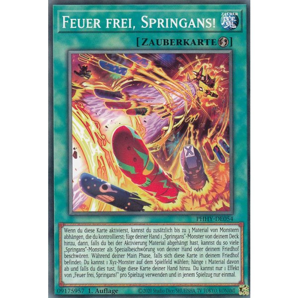 Feuer frei, Springans! PHHY-DE054