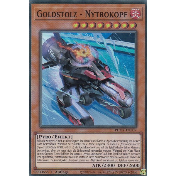 Goldstolz - Nytrokopf PHHY-DE087