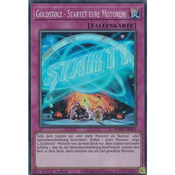Goldstolz - Startet eure Motoren! PHHY-DE092