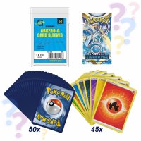 Pokemon Starter Bundle (Karten + H&uuml;llen + Booster) - Deutsch