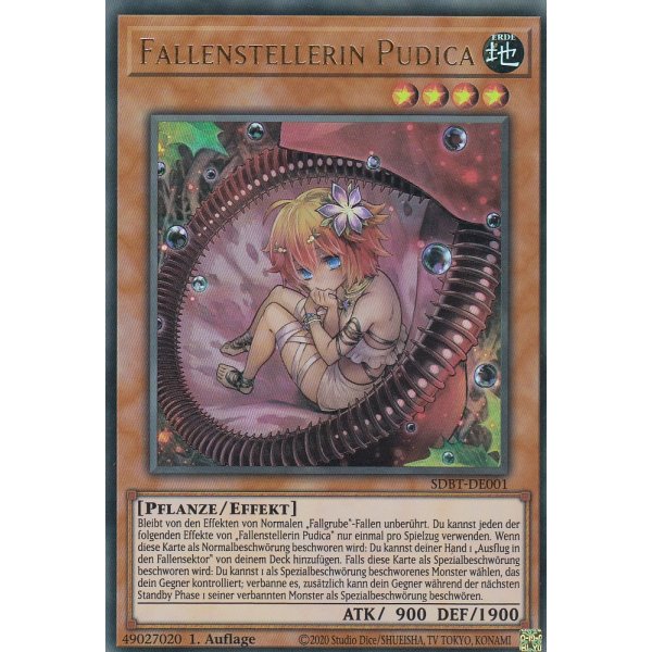 Fallenstellerin Pudica SDBT-DE001
