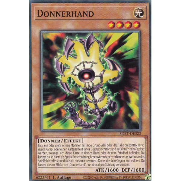 Donnerhand SDBT-DE022