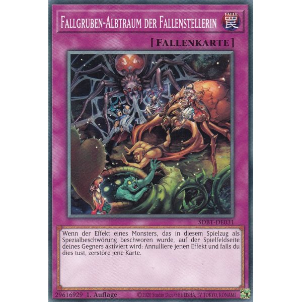 Fallgruben-Albtraum der Fallenstellerin SDBT-DE031