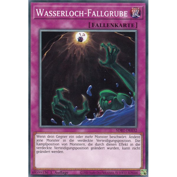 Wasserloch-Fallgrube SDBT-DE032