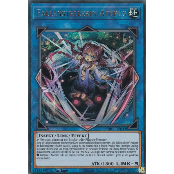 Fallenstellerin Atypus SDBT-DE043