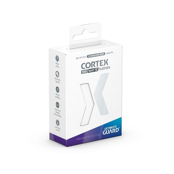 Ultimate Guard Cortex Matte Sleeves Standardgr&ouml;&szlig;e Wei&szlig; (100 H&uuml;llen)