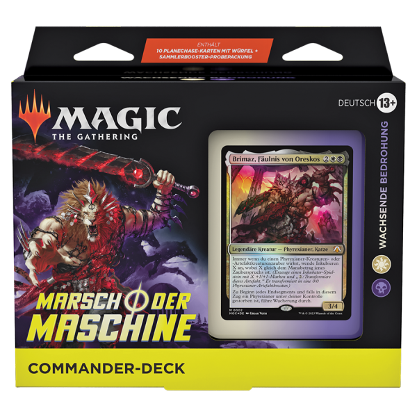 Marsch der Maschine Commander Deck - Wachsende Bedrohung (deutsch)