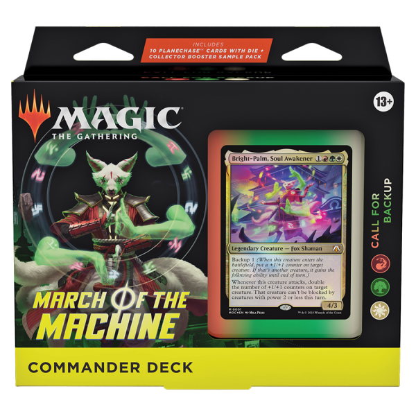 March of the Machine Commander Deck - Call For Backup (englisch)