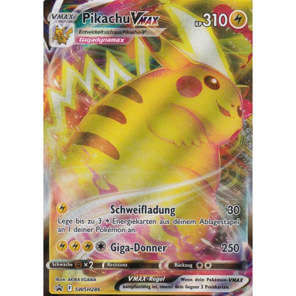 Pikachu VMax SWSH286