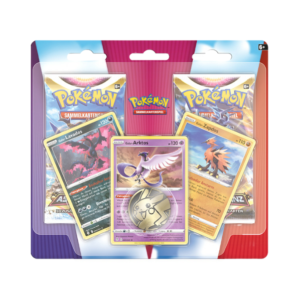 Enhanced 2-Pack Blister - Galar-Arktos, Galar-Lavados &amp; Galar-Zapdos (deutsch)