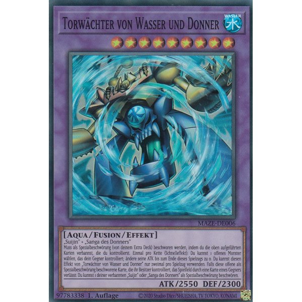 Torw&auml;chter von Wasser und Donner MAZE-DE006