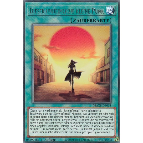 Dieser unheimliche kleine Punk MAZE-DE018