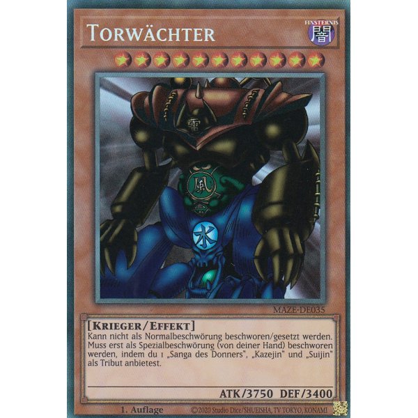 Torw&auml;chter (Collector Rare) MAZE-DE035-Collector-Rare