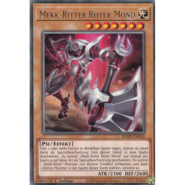 Mekk-Ritter Roter Mond MAZE-DE045