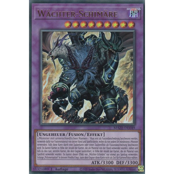 W&auml;chter-Schim&auml;re MAZE-DE049