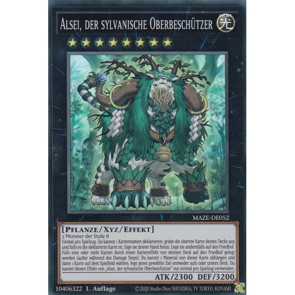Alsei, der sylvanische Oberbesch&uuml;tzer MAZE-DE052