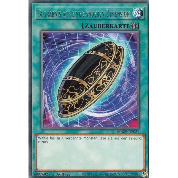 Begr&auml;bnis aus einer anderen Dimension MAZE-DE057