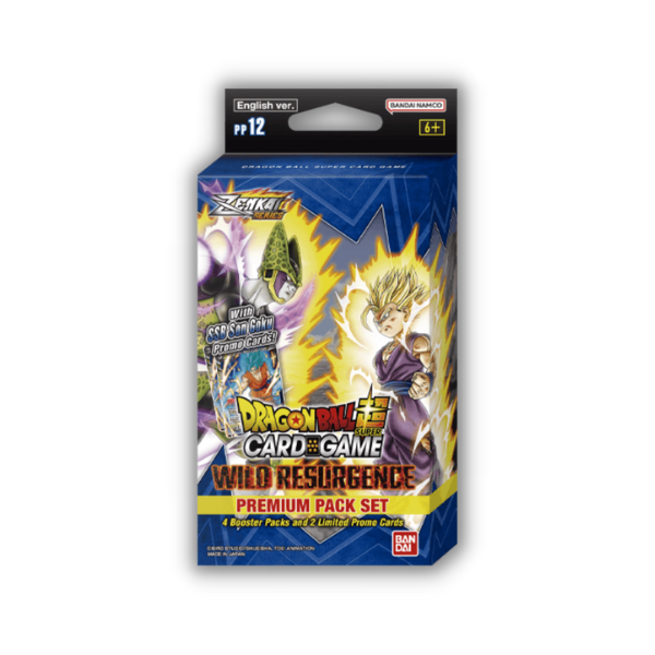 Dragon Ball Super Card Game - Premium Pack PP12- Wild Resurgence- Zenkai Series Set 04 (englisch)