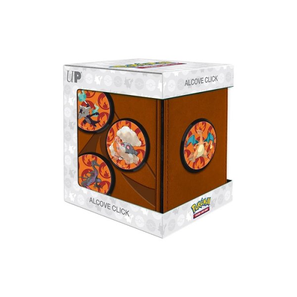 Pokemon Alcove Click Deck Box - Gallery Series Scorching Summit von Ultra Pro