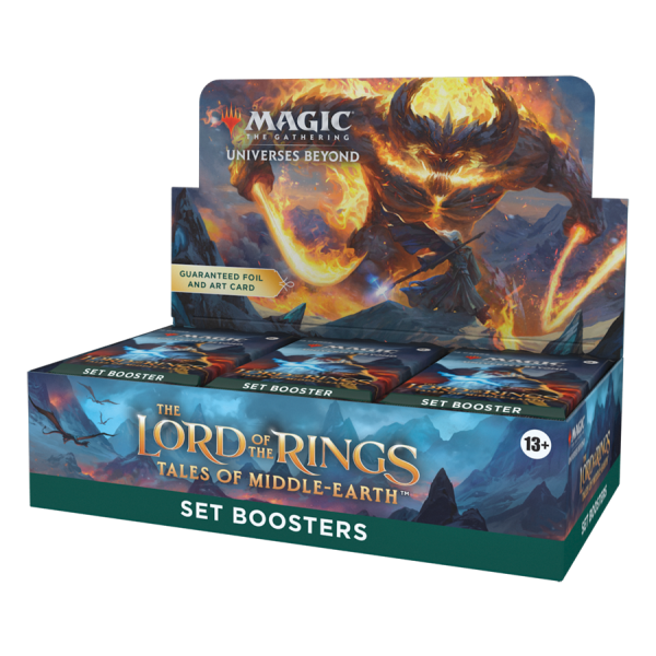 The Lord of the Rings: Tales of Middle-earth Set Booster Display (30 Packs, englisch)