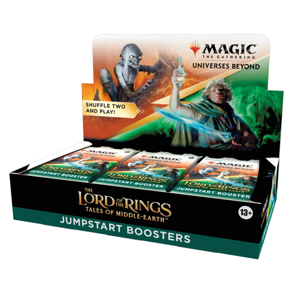 The Lord of the Rings: Tales of Middle-earth Jumpstart Booster Display (18 Packs, englisch)