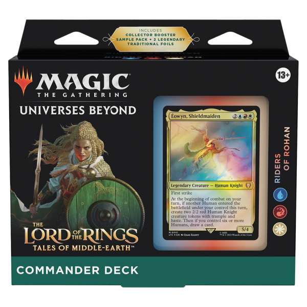 The Lord of the Rings: Tales of Middle-earth Commander Deck - Riders of Rohan (englisch)