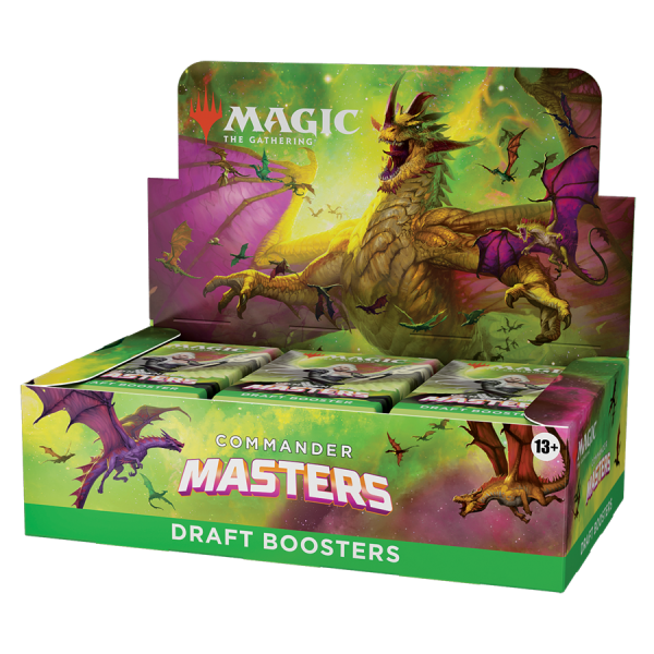 Commander Masters Draft Booster Display (24 Packs, englisch)