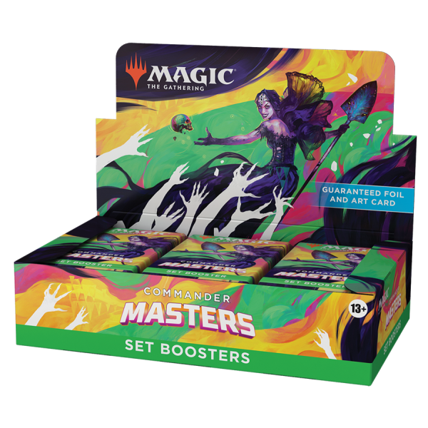 Commander Masters Set Booster Display (24 Packs, englisch)