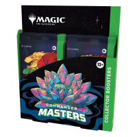 Commander Masters Collector Booster Display (4 Packs, englisch) VORVERKAUF