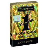 Waddingtons No. 1 Spielkarten Gold