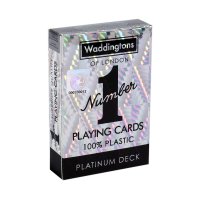 Waddingtons No. 1 Spielkarten Platinum