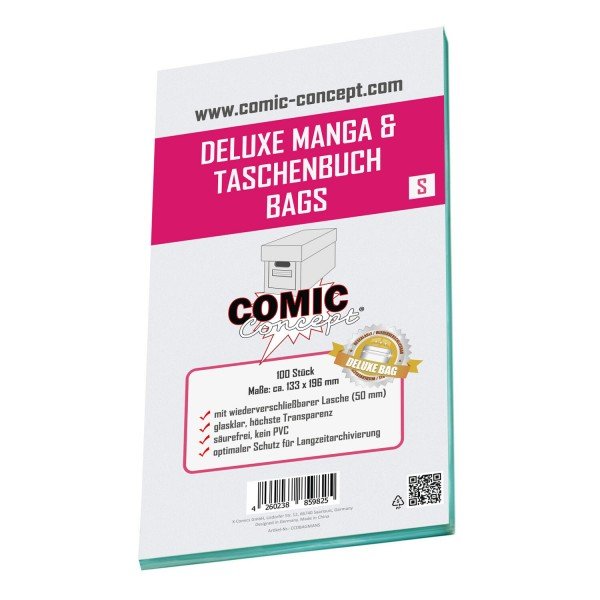 Comic Concept Deluxe Manga/Taschen Bags S (100 St&uuml;ck)