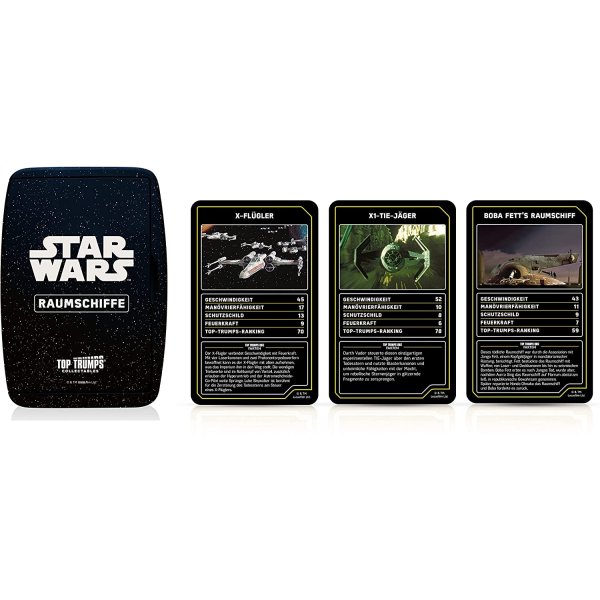 Top Trumps - Star Wars Raumschiffe