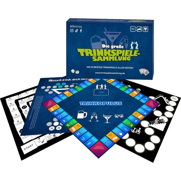 Die gro&szlig;e Trinkspiele-Sammlung