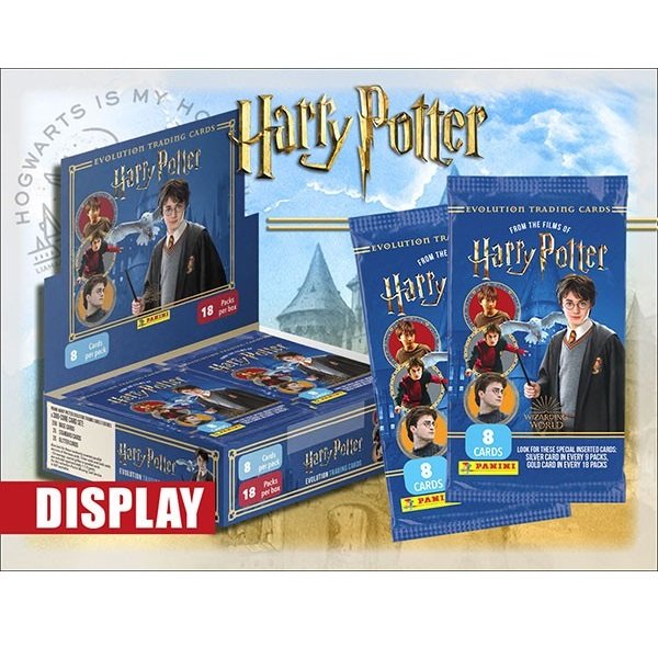 Harry Potter Evolution Trading Cards - Display