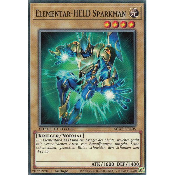 Elementar-HELD Sparkman SGX3-DEA05