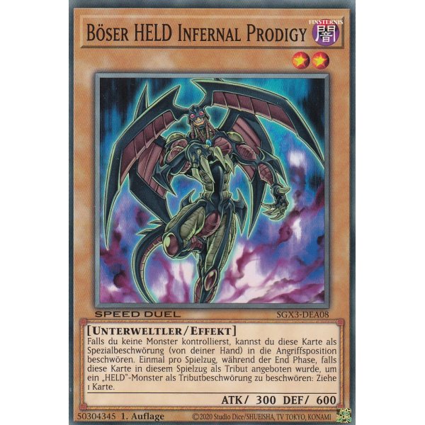 B&Ouml;SER HELD Infernal Prodigy SGX3-DEA08
