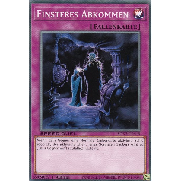 Finsteres Abkommen SGX3-DEA19